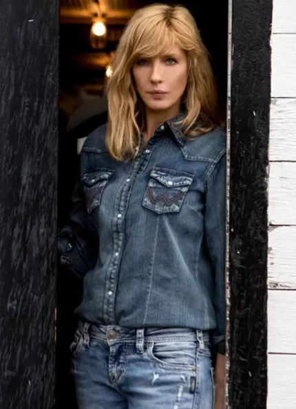 beth-dutton-denim-shirt-yellowstone