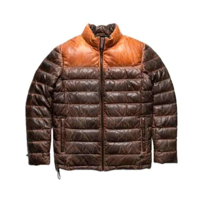 leather puffer jacket 5