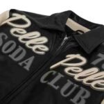 Pelle Pelle 78 Black Jacket Soda Club Original Leather A Timeless Masterpiece in Streetwear Fashion 5