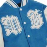 Pelle Pelle Blue and White Varsity World Famous Leather Jacket A Bold Blend of Classic Style and Stree 4