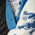 Pelle Pelle Blue and White Varsity World Famous Leather Jacket A Bold Blend of Classic Style and Stree 6