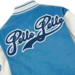 Pelle Pelle Blue and White Varsity World Famous Leather Jacket A Bold Blend of Classic Style and Stree 8