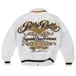 Pelle Pelle Legends Live Forever White Leather Jacket A Timeless Icon of Streetwear and Luxury 2