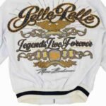 Pelle Pelle Legends Live Forever White Leather Jacket A Timeless Icon of Streetwear and Luxury 5