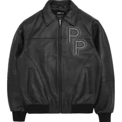 Pelle Pelle Stones Black Leather Jacket