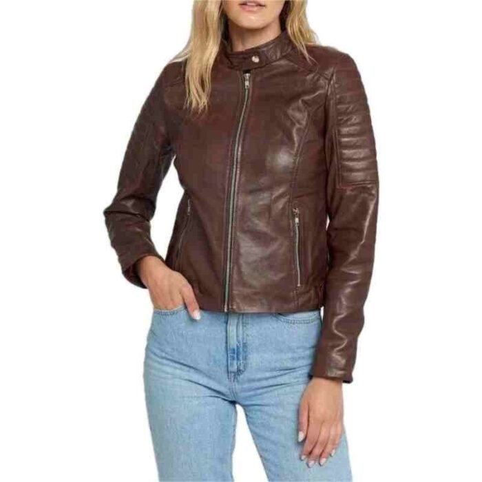 Cafe Racer Leather Jacket 12 1