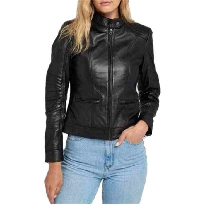 Cafe Racer Leather Jacket 6 1