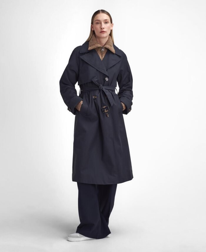 gwyn showerproof trench coat 2 1