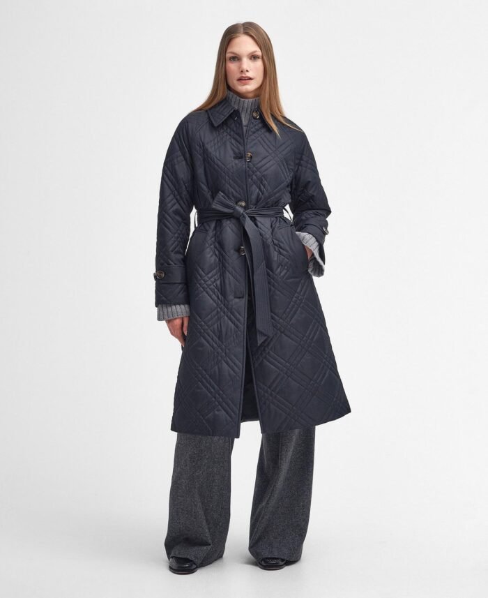 mariah quilted trench coat 1 1 1