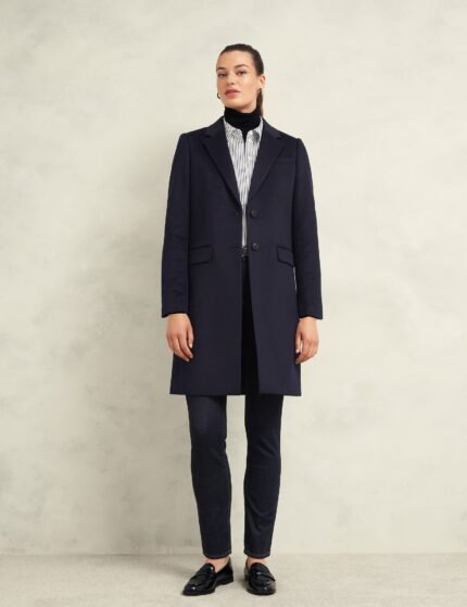 pure wool longline trench style coat 2 1 1